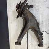 BMW E30 318is 84-92 Left Rear Trailing Arm Knuckle Hub Spindle Suspension OEM