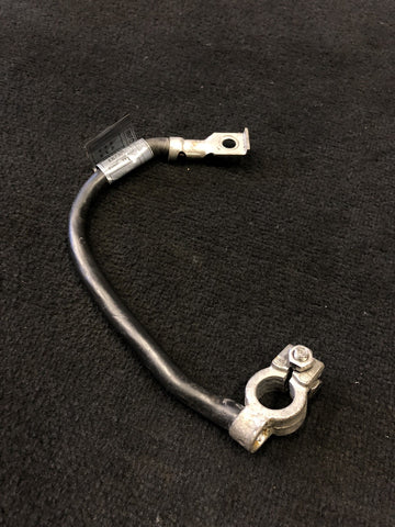 01-06 BMW E46 M3 Battery Black Negative Power Terminal Cable Rear