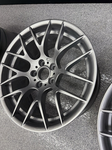 OEM / REFINISHED BMW 08-13 E90 E92 E93 M3 Competition Wheels Rims 359 Silver