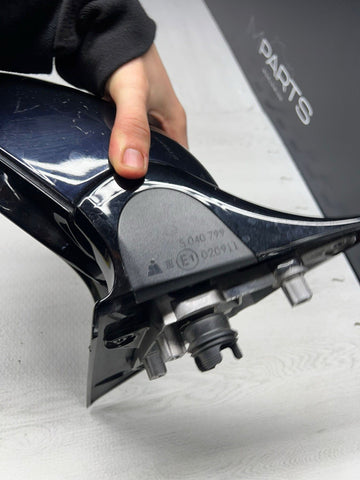 08-13 BMW E92 E93 M3 Right Heated Fold Mirror Assembly Gloss Black