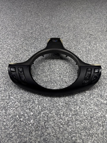 OEM 01-06 BMW E46 M3 Upper & Lower Steering Wheel Trim Cover Plate Titan Shadow