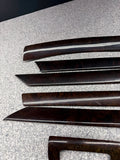 99-05 BMW E46 Sedan 8-Piece Interior Wood Trim Set Center Console OEM *Notes*