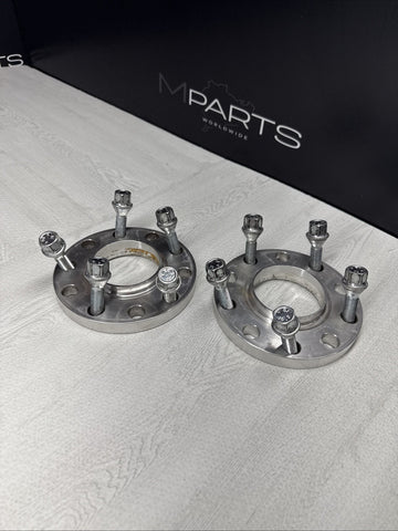 15MM Spacers + Extended Bolts PAIR 5x120 BMW E SERIES