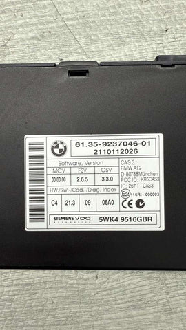 2007–2013 BMW E90 E91 E92 E93 3/5 Series CAS Control Module OEM 9237046