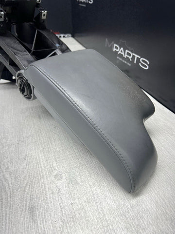 2001-2006 BMW E46 M3 Center Console Armrest Arm Rest Grey
