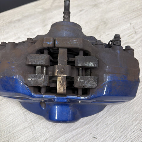 BMW F80 F82 F83 M3 M4 15-20 REAR LEFT DRIVER SIDE BREMBO BRAKE CALIPER OEM BLUE