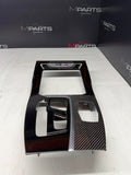 18-21 BMW F97 X3 M G01 X3 Competition Center Console Trim Cover Carbon Fiber OEM