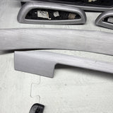 01-06 BMW E46 M3 Convertible Interior Armrests Trim Set Brushed Aluminum *Notes*