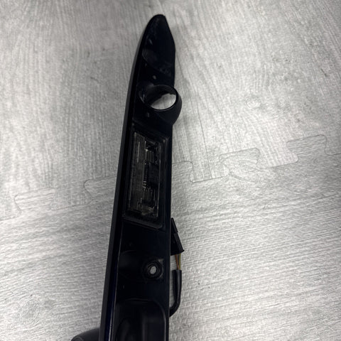 01-06 BMW E46 M3 Convertible Trunk Lid Grip Key Deck Handle Carbon Black