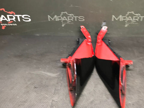 19-23 FERRARI F8 TRIBUTO REAR QUARTERPANEL SPOILER AIR CAPS COVERS AIR VENTS