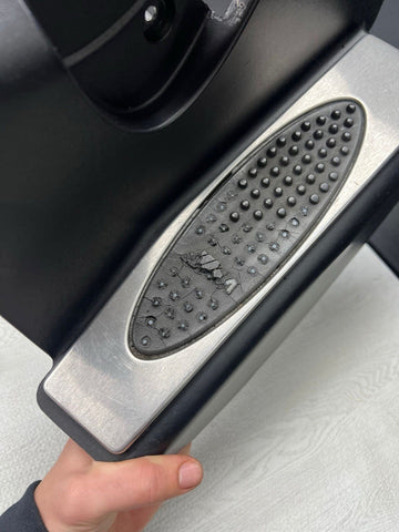 01-06 BMW E46 M3 BLACK DEAD PEDAL KICK PANELS COVERS 7902400