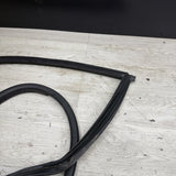 BMW E46 M3 01-06 Passenger Right Side Door Weather Strip Seal Black OEM
