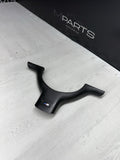 OEM 01-06 BMW E46 M3 Lower Steering Wheel Trim Cover Plate Black *1 Broken Tab