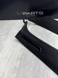 18-24 BMW F92 F93 M8 Front A Pillars Covers Trims Alcantara OEM Pair