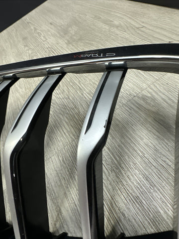 aa205340 BMW G16 840i 8 Series 2020 2021 2022 Front Bumper Chrome Grille OEM