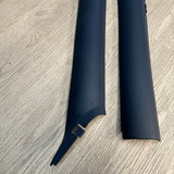 98-02 BMW Z3 M Roadster Front Interior A- Pillar Column Covers Trim Estoril Blue