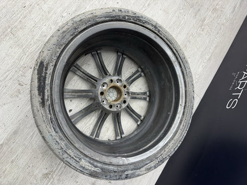 08-13 OEM BMW E90 E92 E93 M3 Rear 19” Wheel Rim Style 220M Silver 19x9.5 ET23