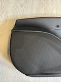 Right Passenger Door Card Panel Black / Red Stitching 19-23 Ferrari F8 Tributo