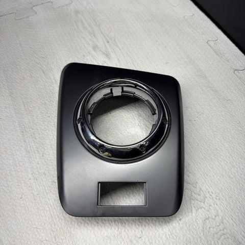 01-06 BMW E46 M3 Center Dome SMG Shift Plate Titan Shadow Grey
