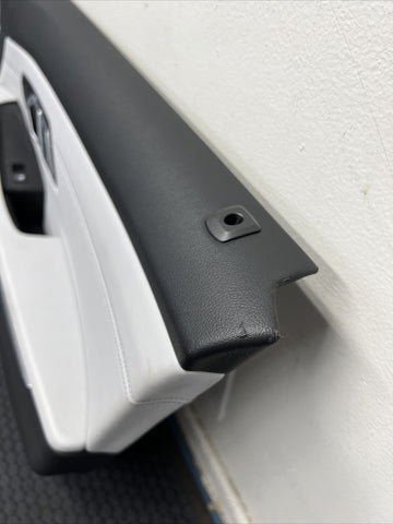 BMW 21-24 G80 M3 Sedan OEM Front Right Passenger Door Card Panel Silverstone