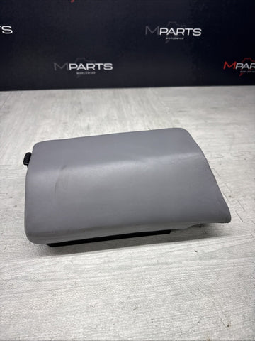 BMW E46 M3 01-06 Rear Seat Back Cushion Grey Leather Ski Backrest Convertible