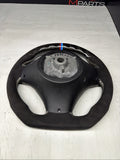 08-13 BMW E90 E92 E93 M3 OHC Carbon fiber Steering Wheel Tri Stitched Manual