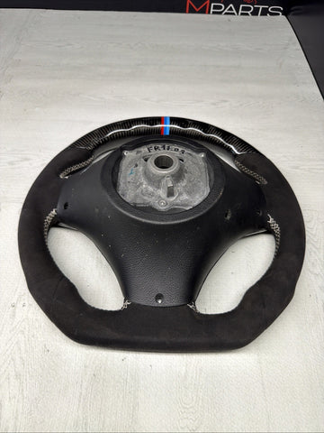 08-13 BMW E90 E92 E93 M3 OHC Carbon fiber Steering Wheel Tri Stitched Manual