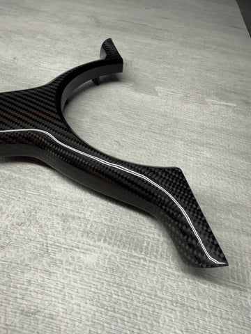 NEW BMW E46 M3 01-06 Carbon Fiber Steering Wheel Lower Trim
