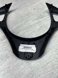 08-13 BMW E90 E92 E93 M3 Lower Steering Wheel Trim Cover Plate Black