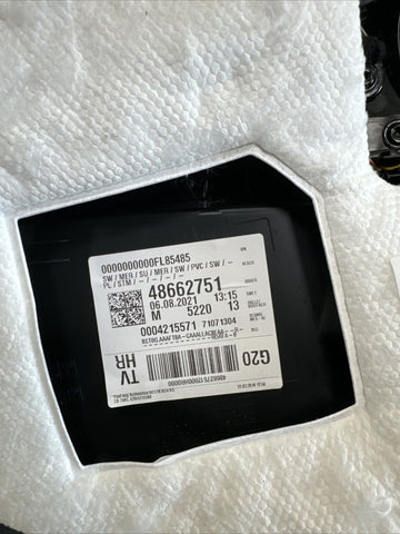 BMW 21-26 G80 M3 Sedan OEM Right Passenger Rear Door Card Panel Black