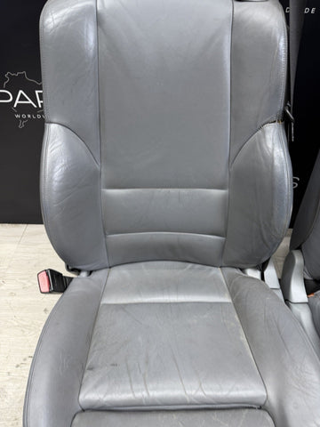BMW E46 M3 01-06 Front Convertible Seat Gray Grey Powered Non Heated *Notes*