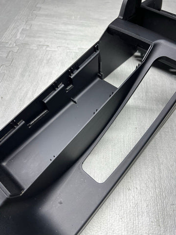 01-06 BMW E46 330 328 325 M3 COUPE BLACK CENTER CONSOLE AFTERMARKET