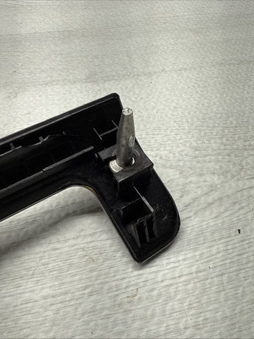 01-06 BMW E46 M3 Interior Left Dash Vent Trim Brushed Aluminum *Broken Tab