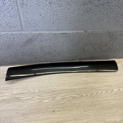 01-06 BMW E46 M3 Dashboard Right Passenger Upper Bezel Trim OEM Piano Black