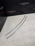 BMW E46 325 330 M3 Roof Rails Moldings Trims Pair Coupe OEM