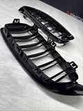 BMW 15-20 F80 F82 F83 M3 M4 Front Kidney Grilles Gloss Black Set