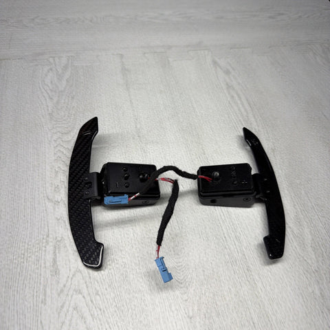 15-20 BMW F80 F82 F83 F87 M2 M3 M4 DCT Steering Wheel Paddle Shifters Levers