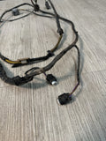 BMW 01-06 E46 M3 FRONT BUMPER FOG LIGHT WASHER PUMP TANK WIRES WIRING HARNESS