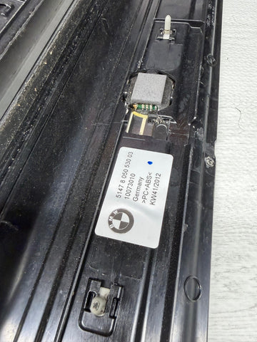 12-18 BMW M6 F12 Front Door Sills Cover Illuminated Trim Scuff Plate OEM *NOTE*