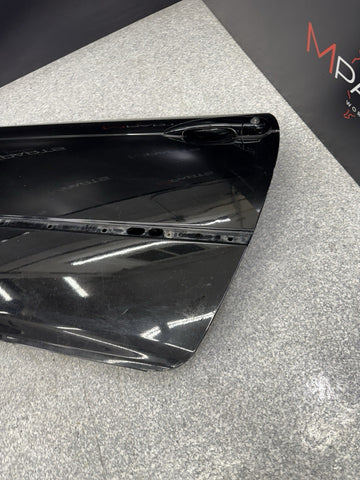(PICK UP ONLY) 99-06 BMW E46 M3 Left Driver Door Shell Panel Jet Black OEM