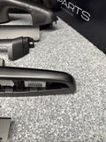 01-06 BMW E46 M3 Convertible Interior Armrests Trim Set Titan Shadow Grey