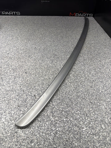2001-2006 BMW E46 M3 Factory Rear Trunk Spoiler Lip 2695445 Titan Silver OEM