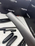 01-06 BMW E46 M3 Convertible Interior Armrests Trim Set Sprayed Black
