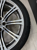 08-13 OEM BMW E90 E92 E93 M3 Rear 19” Wheel Rim Style 220M Silver 19x9.5 ET23