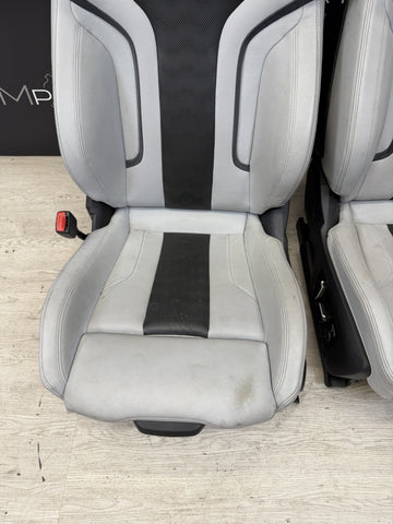 BMW 21-26 G83 M4 Front Merino Silverstone Leather Seats Powered Heated
