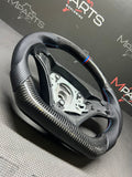 08-13 BMW E90 E92 E93 M3 OHC Carbon fiber Steering Wheel Tri Stitched Manual