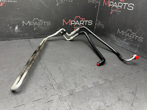 2001-2006 BMW M3 E46 S54 POWER STEERING OIL COOLER ALUMINUM LINES PIPES OEM