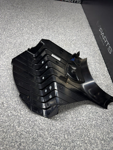 01-06 BMW E46 M3 BLACK DEAD PEDAL KICK PANEL COVER 7902400