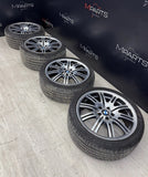 OEM BMW 01-06 E46 M3 19” Style 67 Wheels Rims Staggered Set