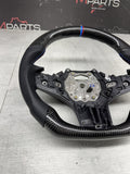 BMW G80 G82 G83 M3 M4 20-23 OHC Carbon fiber Steering Wheel Tri Stitch AUTO